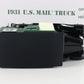 1931 US Mail Truck 11427 Black & Green Danbury Mint 1:24 Model Car
