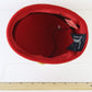 Sonni of California Ladies Couture Red Felt Hat W/ Gold Cord 6 7/8 55cm