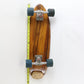 California Slalom Vintage Wooden Skateboard Deck 23.5" W/ Wheels