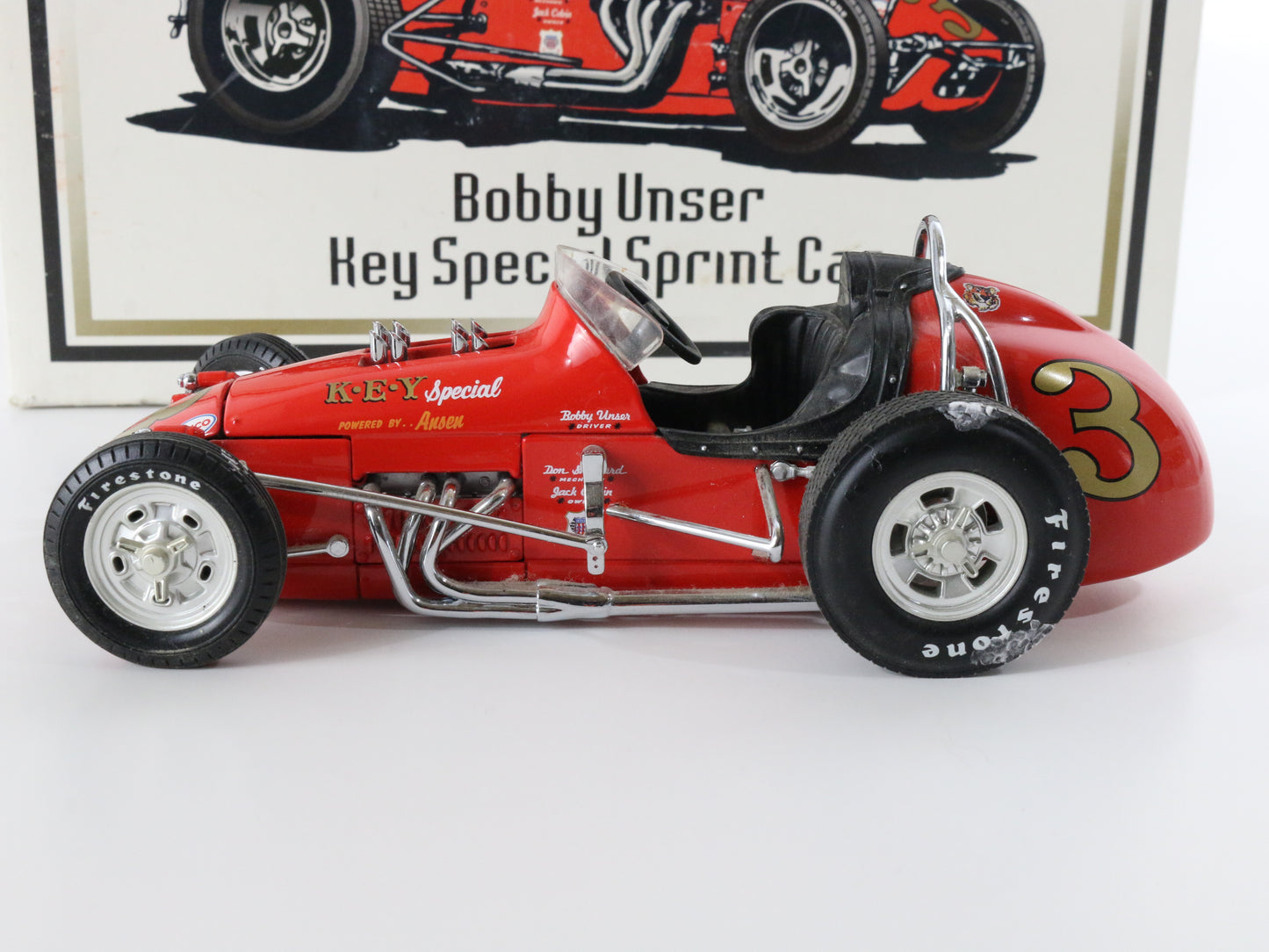 Bobby Unser 1966 Key Special Sprint Car #3 1:18 GMP Vintage Series