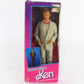 Dream Glow Ken Brown Hair W/ Tan Outfit 1985 Mattel 2250