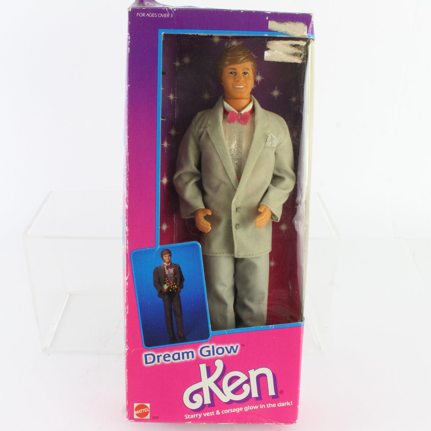 Dream Glow Ken Brown Hair W/ Tan Outfit 1985 Mattel 2250