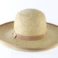 Peralta Place Ladies Natural Straw Summer Hat W/ Tan Band MULTIPLE SIZES