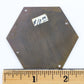 Woods Mobilette Americas First Cycle Car 1913-1917 Automobile Emblem Badge 2.25"