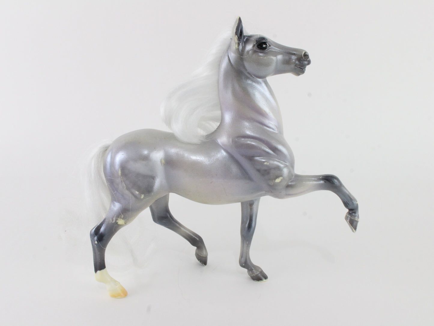 Dark Silver With White Mane Brushable Breyer Classic Size