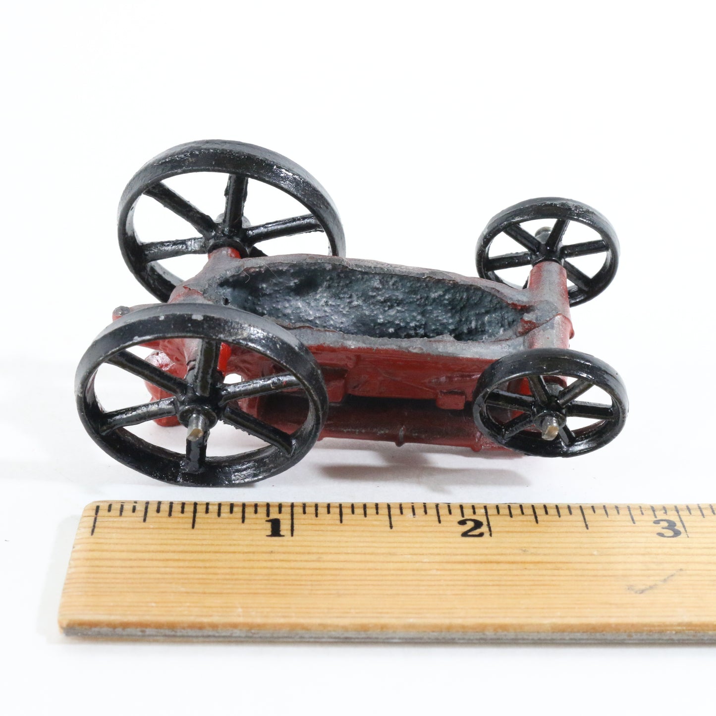 Vintage Red & Black Slush Mold Tractor Toy & Novelty Co Model 2.75��� Modified