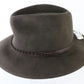 Bailey Towson Mens Serpant Brown? Wool Felt Outback Hat MULTIPLE SIZES
