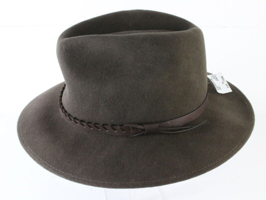 Bailey Towson Mens Serpant Brown? Wool Felt Outback Hat MULTIPLE SIZES