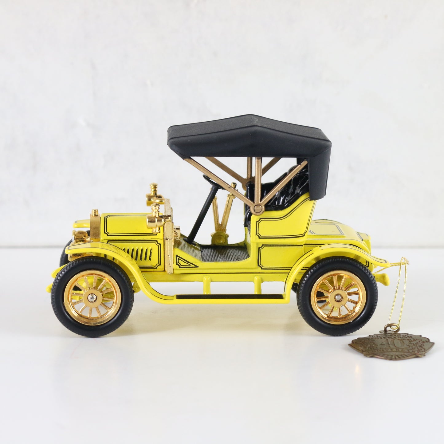 1909 Opel Coupe Yellow & Black 40th Models Of Yesteryear Matchbox 1:43 Yms03-m