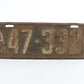 1934 Minnesota License Plate Minn A47-332 Vintage Metal Automobile