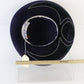 Jack Mcconnell New York Ladies Navy Blue Felt Hat W/ Feathers 6 7/8 55cm
