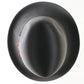 Biltmore President Mens Steel Gray Felt Fedora W/ Red Feather 7 56cm