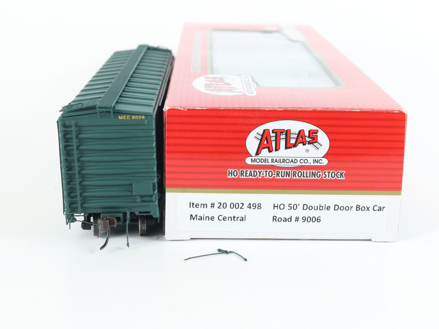 Maine Central MEC 9006 50' Double Door Boxcar Atlas HO Model Train 200024948