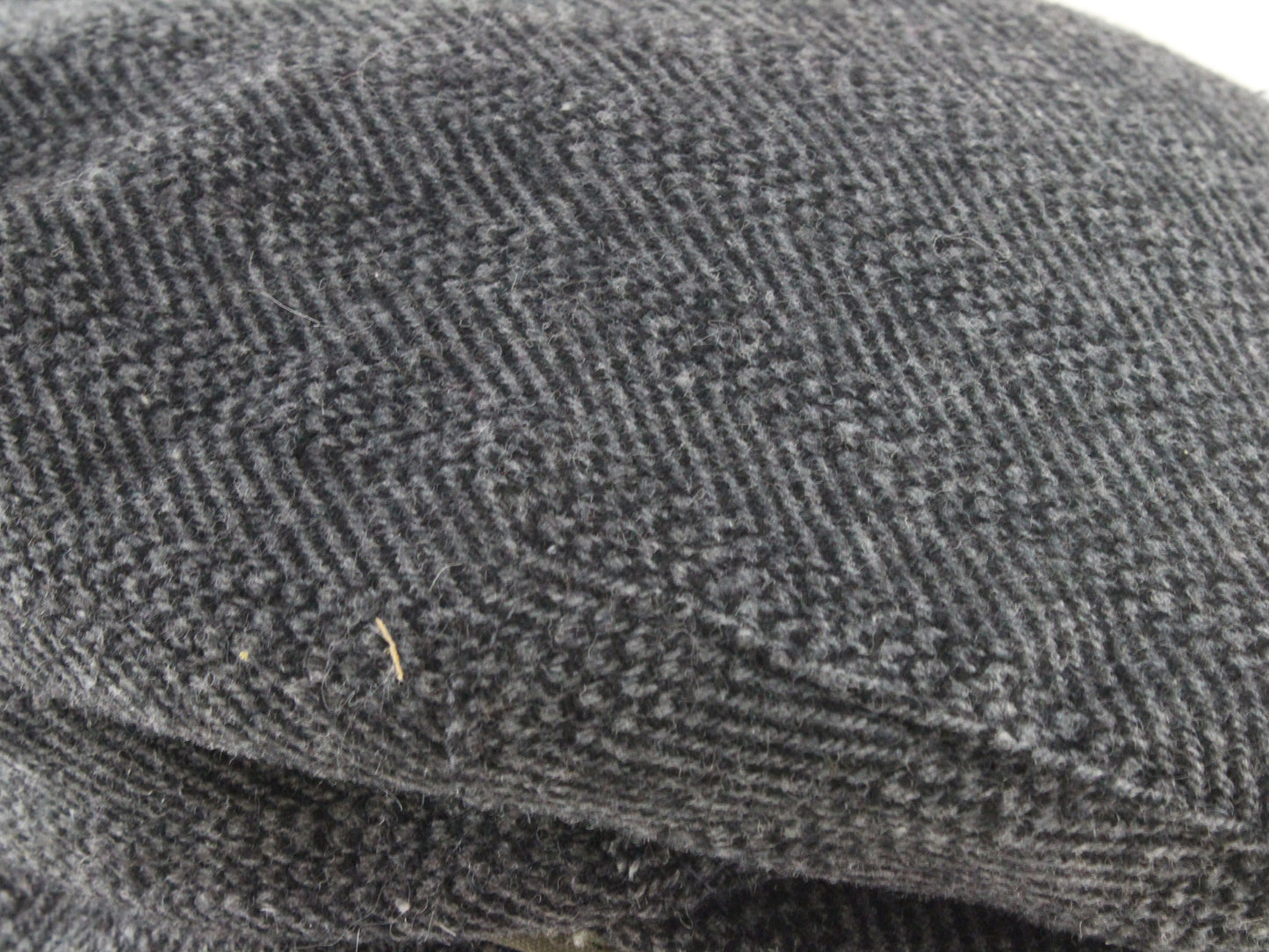 Bee Hats Thinsulate Mens Vintage Gray Mix Sport Cap W/ Ear Flap S