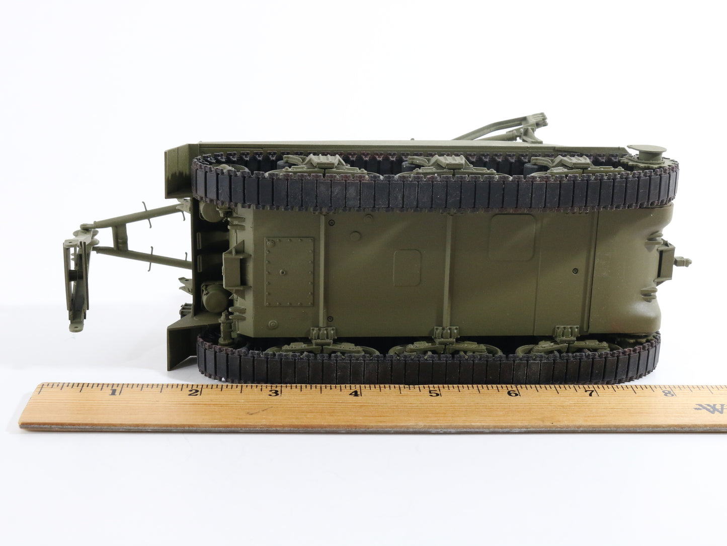 M32b1 Armored Recovery Military Vehicle Italeri? 1:35 Built Model Tank