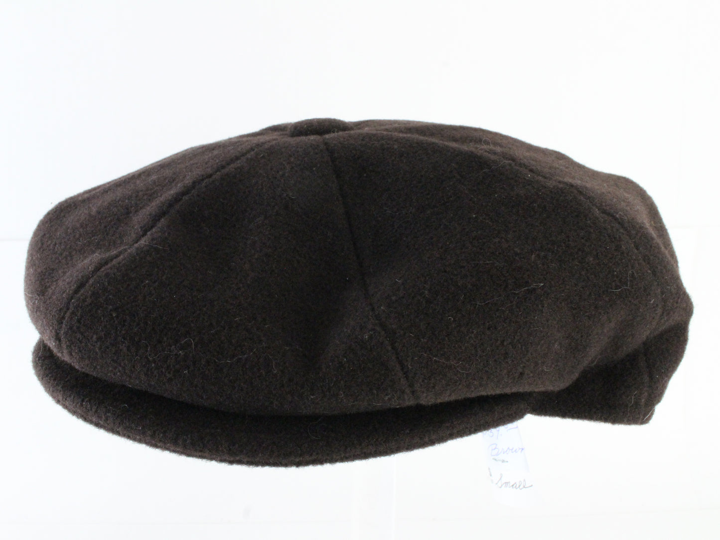 Bailey Mens Vintage Brown Wool Blend Felt Eight Quarter Cap S