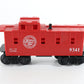 Lionel O 9341 Atlantic Coast Line ACL Red Plastic Caboose
