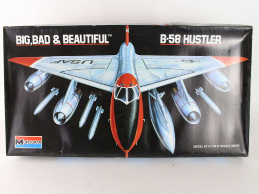 Big Bad & Beautiful B-58 Hustler Monogram 1:48 Unassembled Kit 5705