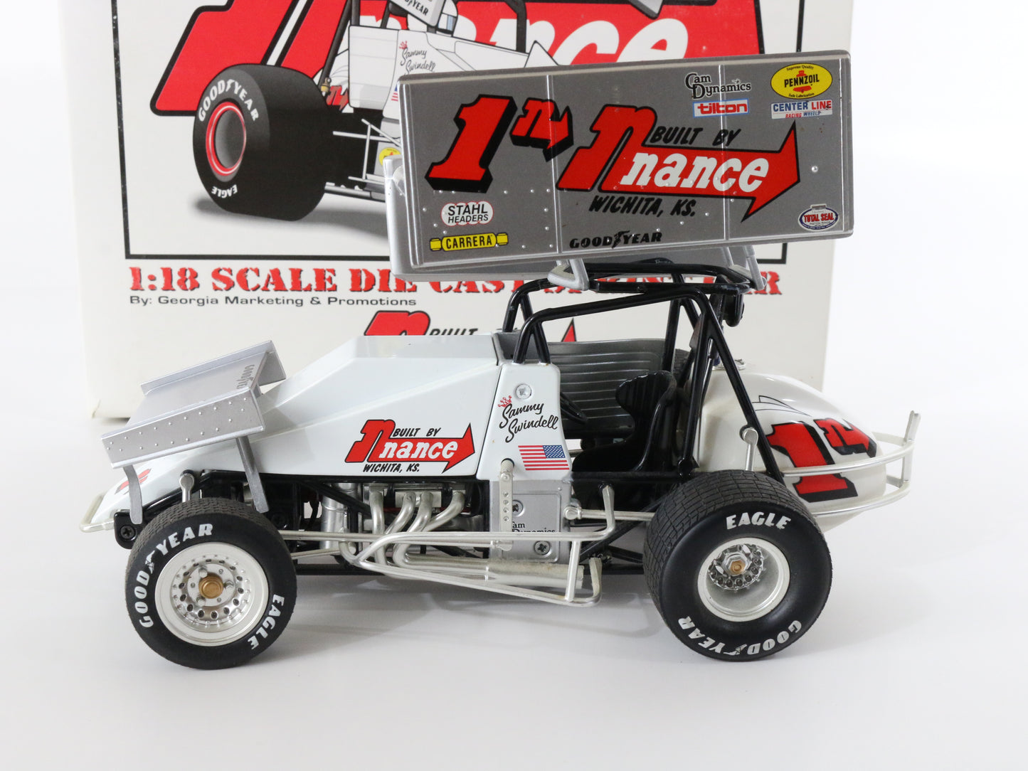 Sammy Swindell Nance Speed Equipment Sprint Car GMP 1:18 Diecast Model Car 7028