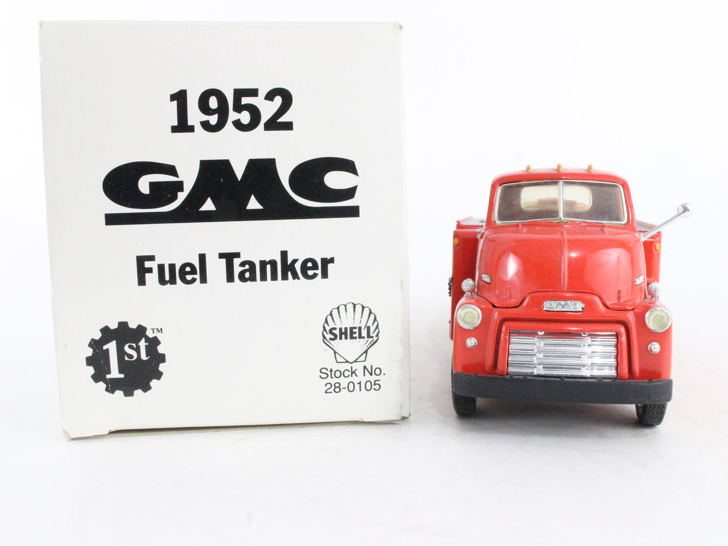 1952 GMC Fuel Tanker Shell First Gear 1:34 Scale Model 28-0105