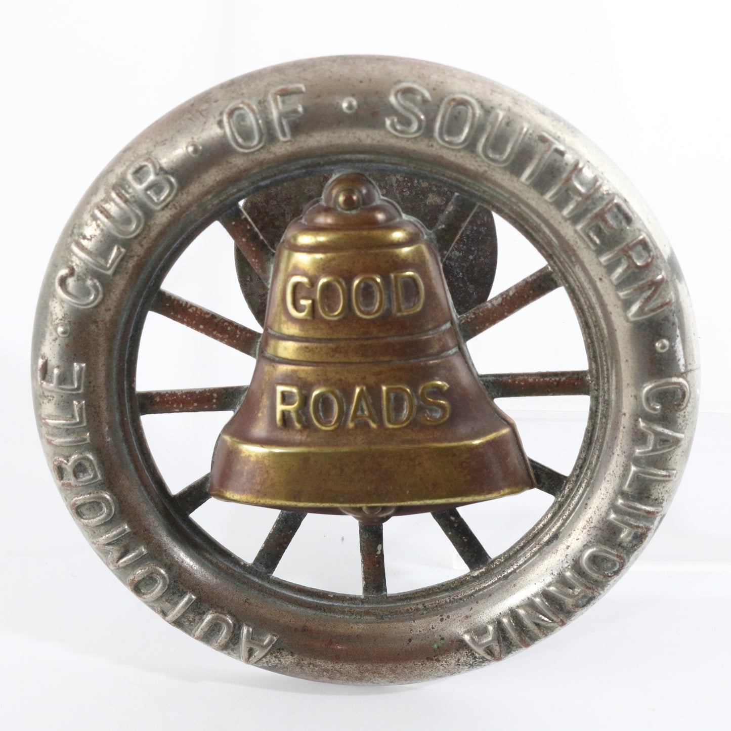 1900s Good Roads Automobile Club Southern California Car Emblem Badge