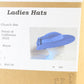 Sonni of California Ladies Royal Blue Wool Felt Hat W/ Ribbon 6 5/8 53cm