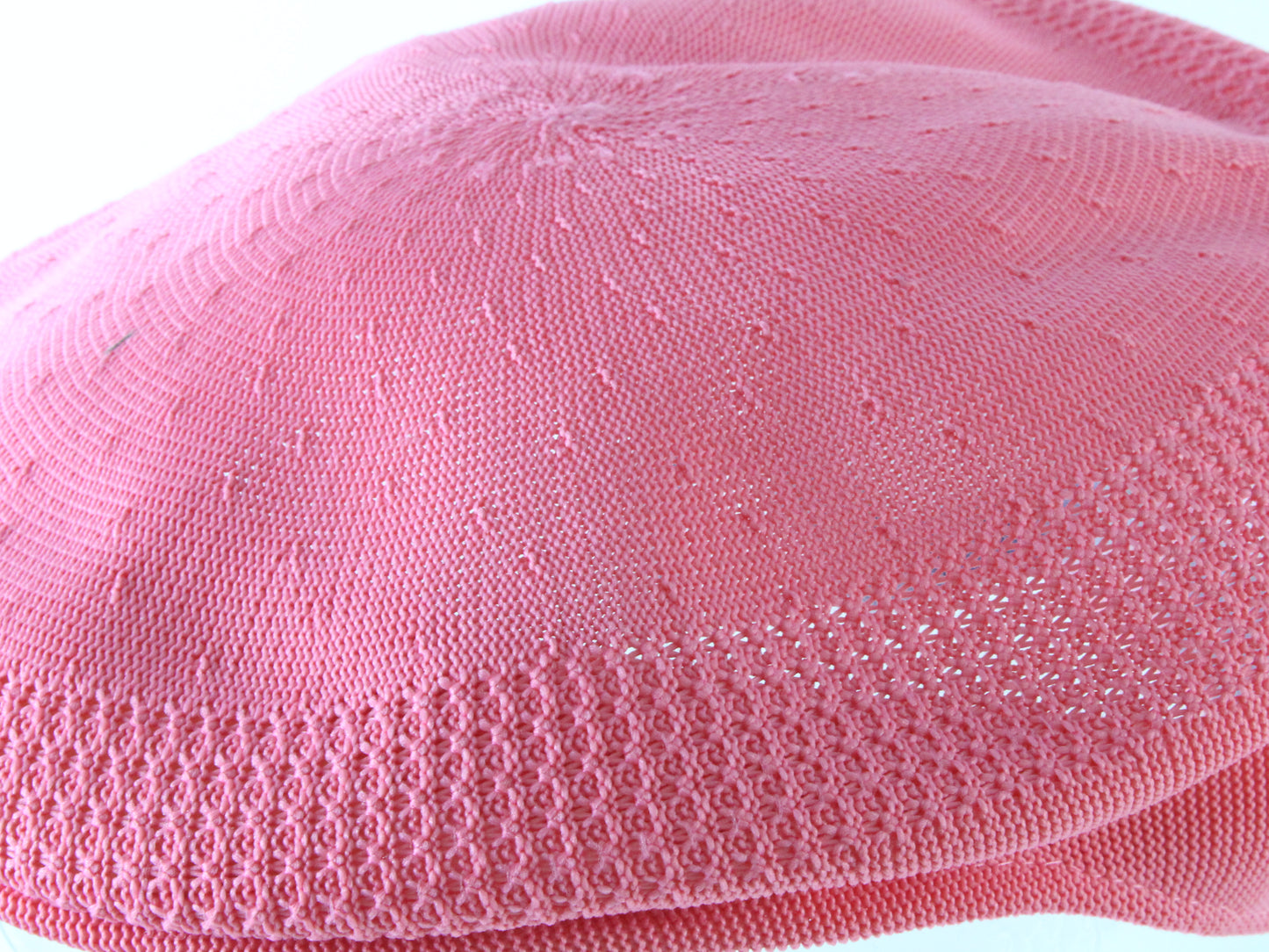 Kangol Mens Raspberry Pink Tropic Lightweight Woven Ventair Cap M