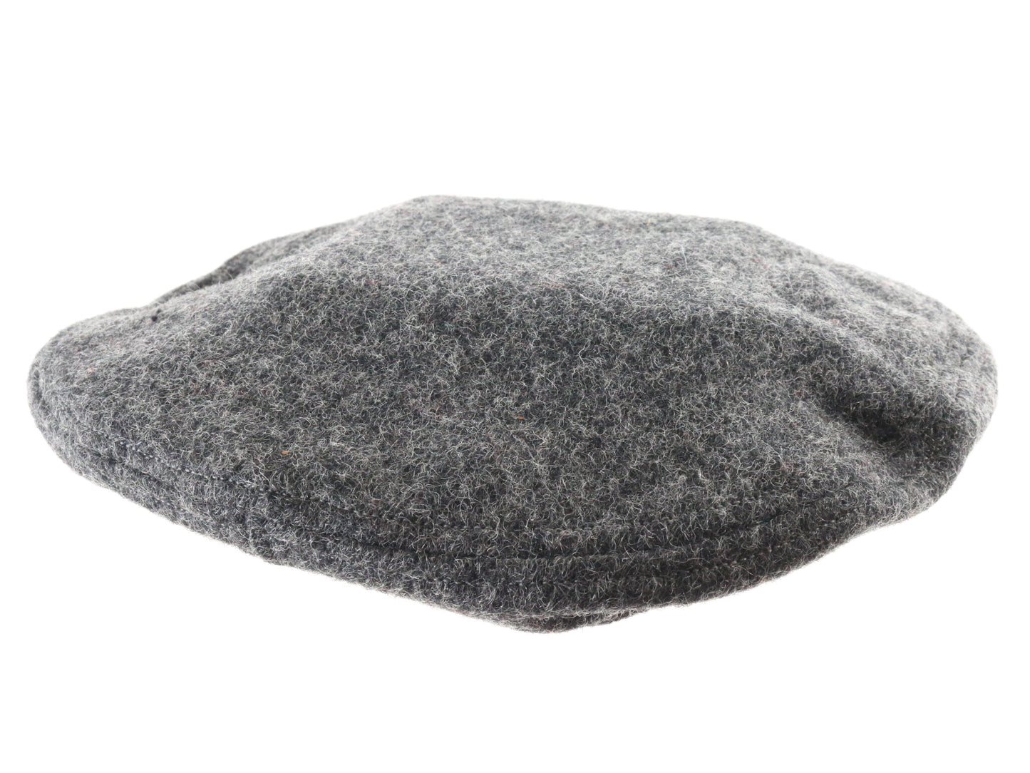 Avalon Classic Mens Charcoal Gray Wool Beret S/M