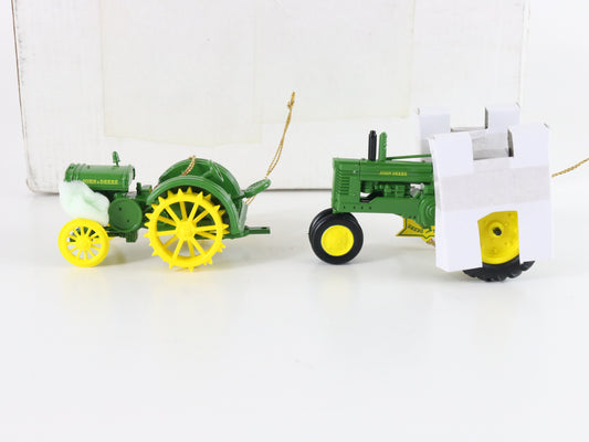 John Deere Tractor Ornaments Model D & A Danbury Mint