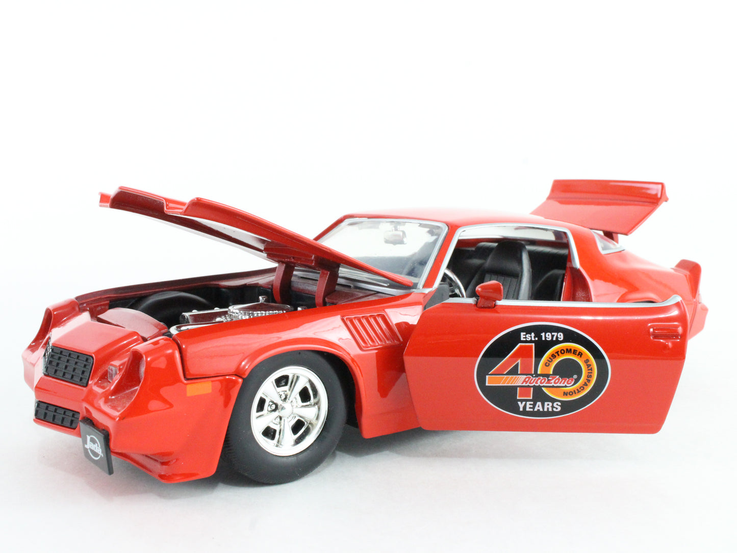 1979 Chevy Camaro Z28 Red 40 YEARS Bigtime Muscle Jada 1:24 Scale Model 31152