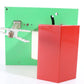 Lionel O Postwar 45n Green Red & White Railroad Crossing Automatic Gateman