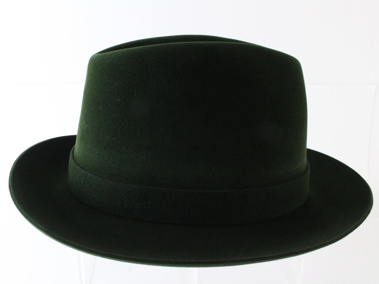 Borsalino Alessandria Mens Forest Green Felt Fedora MULTIPLE SIZES