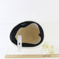 Shellie Mcdowell New York Ladies White Felt Boutique Hat W/ Rhinestones 7 56cm