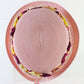 Frank Olive Gold Standard Ladies Pink Straw Like Hat W/ Flowers 7 56cm