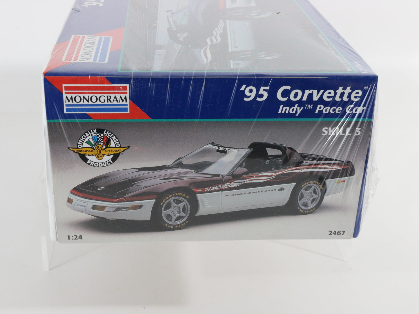 1995 '95 Chevrolet Corvette Indy Pace Car Model Car Kit Monogram 1:24 2467