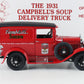 1931 Campbells Soup Delivery Truck Red & Black Danbury Mint 1:24 Model Car