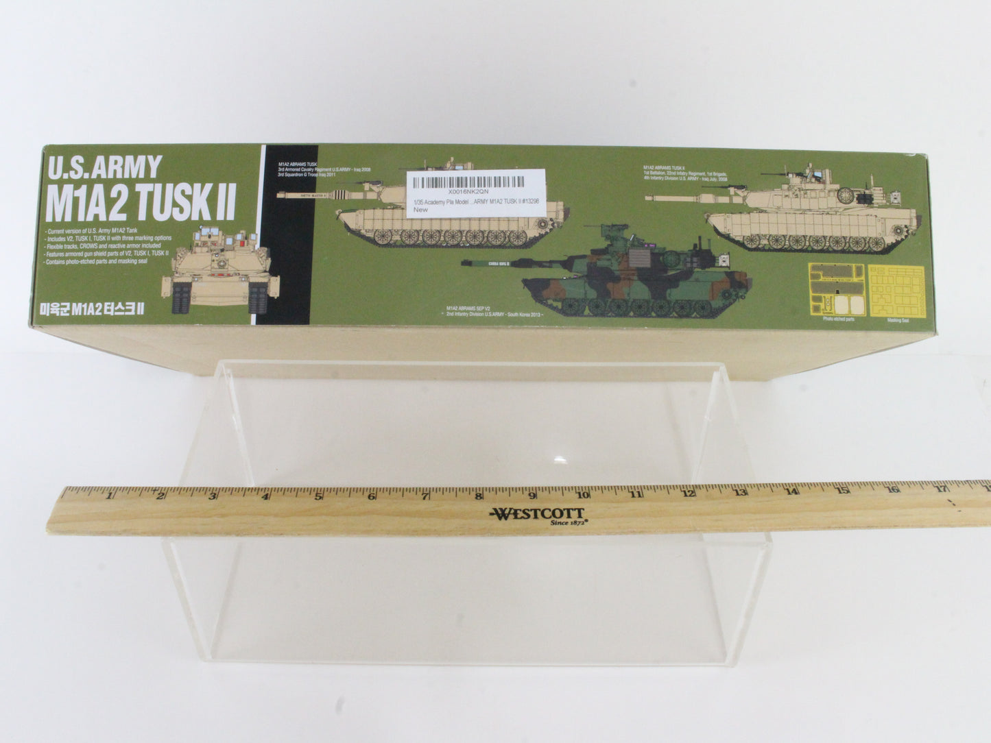 US Army M1a2 Tusk II 1:35 Academy Model Kit 13298