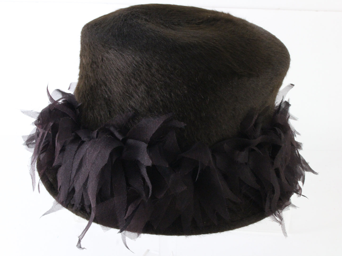 Bailey Tomlin London Ladies Boutique Brown Fur Felt Hat 7 1/8 57cm