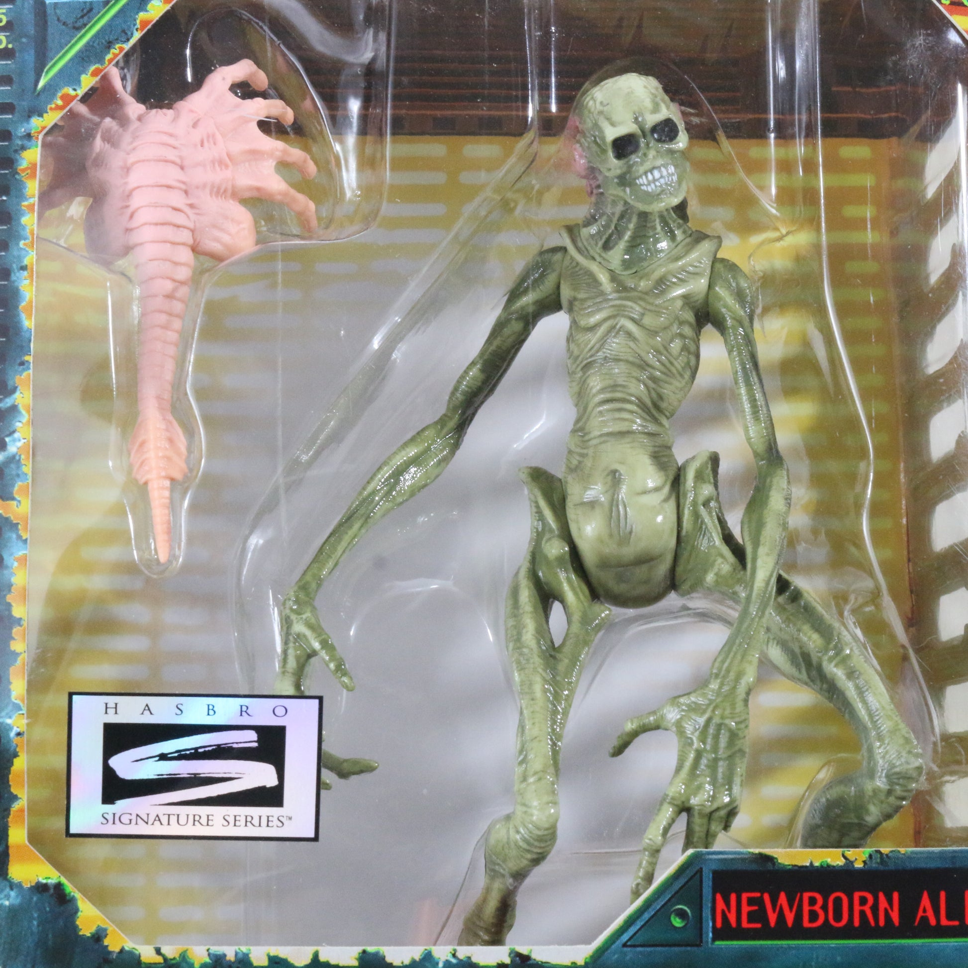 Newborn Alien Action Figure Alien Resurrection Movie Edition Hasbro Signature