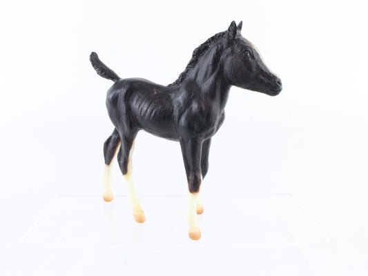 Sure Fire Black Pinto Foal Breyer #985 1997-1998 Traditional Size