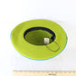 Sonni Of California Ladies Apple Green Wool Hat W/ Ribbons 6 7/8 55cm