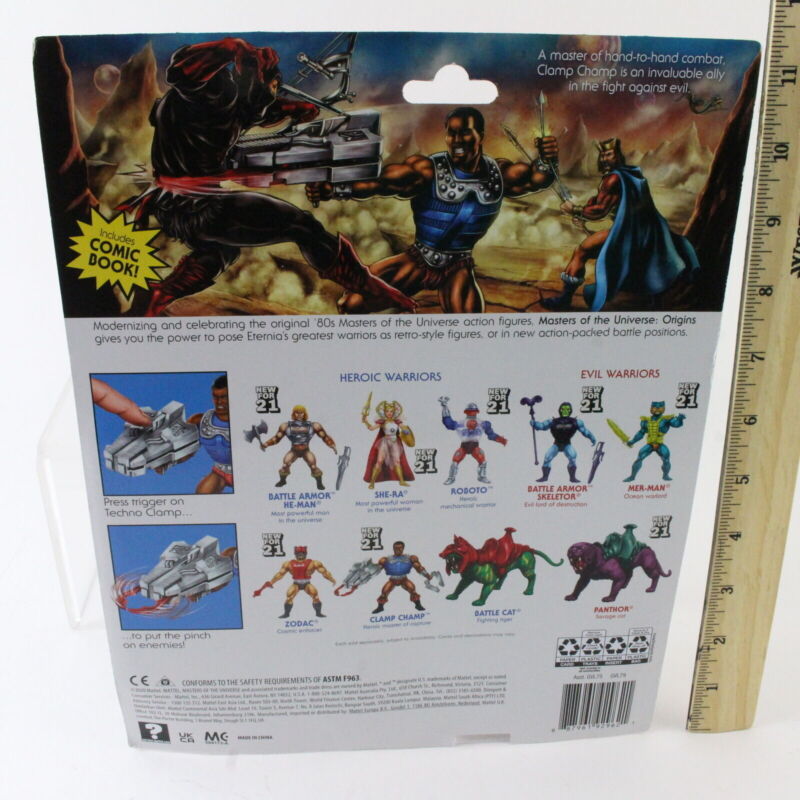 Clamp Champ Master Of Capture MOTU Power Pincer Masters Of The Universe 2021