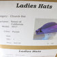 Sonni Of California Ladies Purple Wool Felt Hat W/ Purple Ribbon 6 3/4 54cm