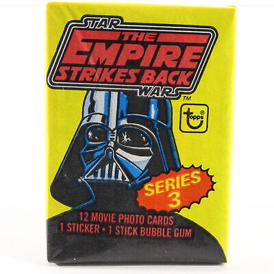 Star Wars Empire Strikes Back Series 3 Topps Photo Cards & Gum 1980