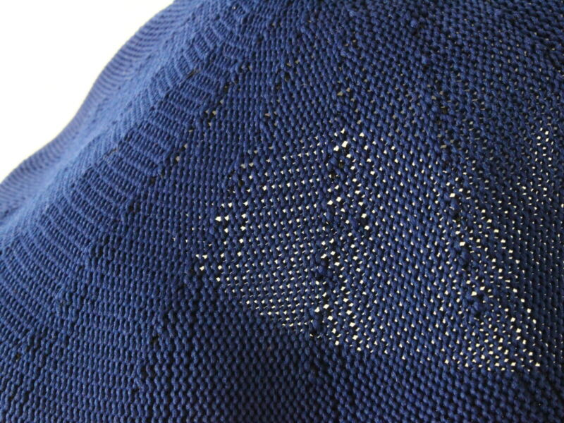 Mens Navy Blue Vented Air Flow Mesh Ivy Cap Size: XL