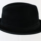 Dobbs Fifth Ave Hunter Mt Mens Black Felt Fedora W/ Feather MULTIPLE SIZES