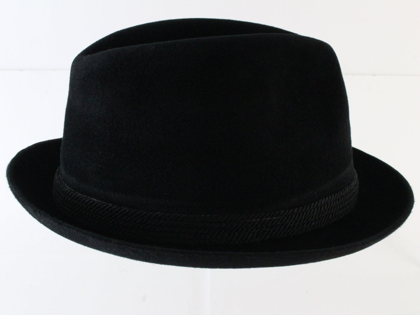 Dobbs Fifth Ave Hunter Mt Mens Black Felt Fedora W/ Feather MULTIPLE SIZES