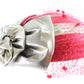 Joe Bill Miller Ladies Red Wool Felt Fascinator W/ Gold Bow 6 3/8 51cm