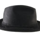 Biltmore Eleganza Raleigh Mens Black Felt Fedora W/ Pin MULTIPLE SIZES
