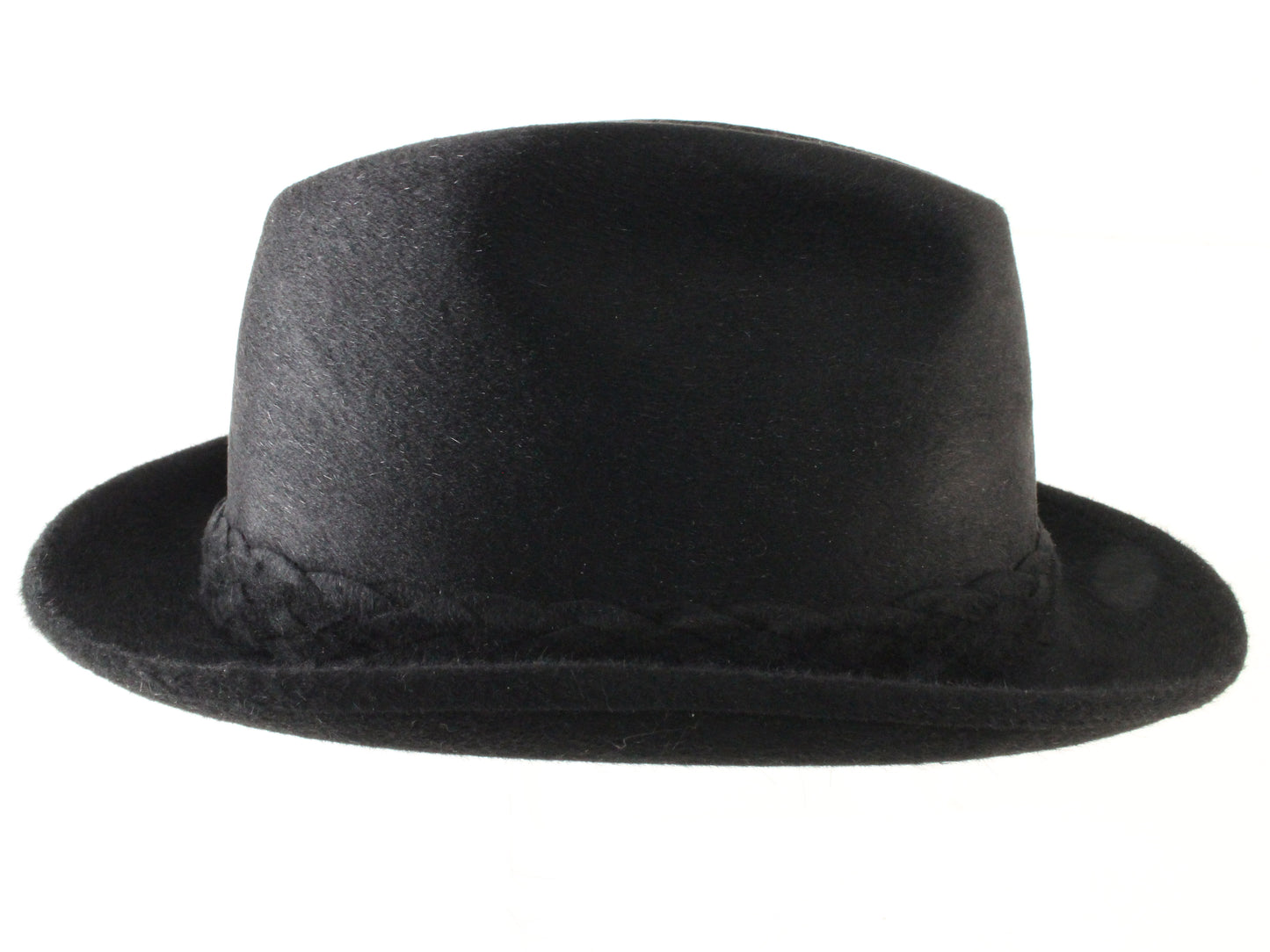 Biltmore Eleganza Raleigh Mens Black Felt Fedora W/ Pin MULTIPLE SIZES